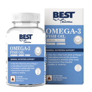 best nutrition 4x strength fish oil omega 3 softgels