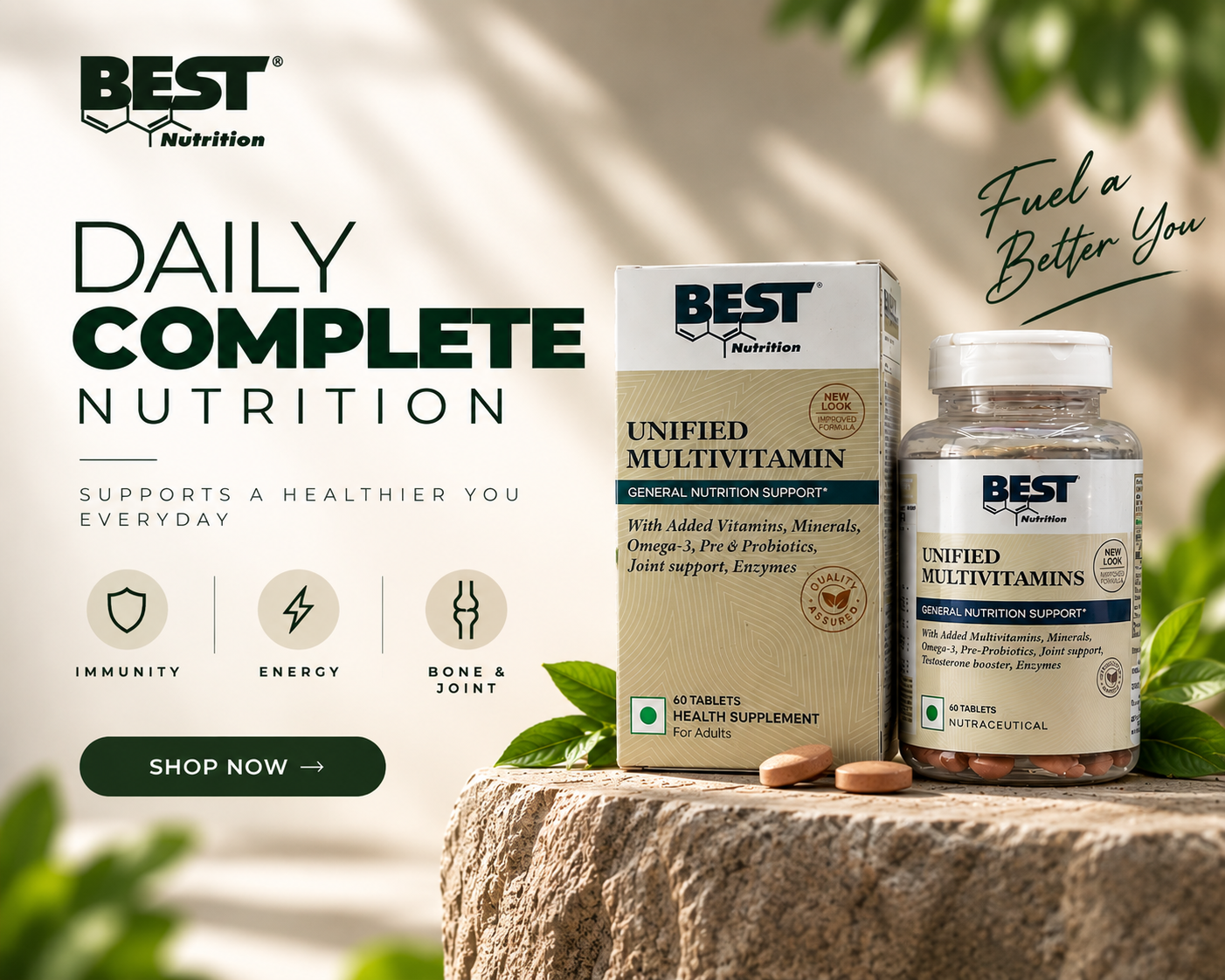 best nutrition unified multivitamin